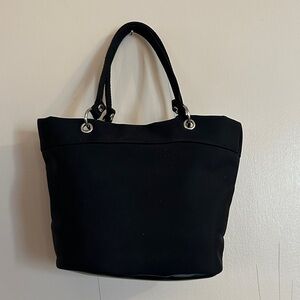 Elegant Black Tote Bag